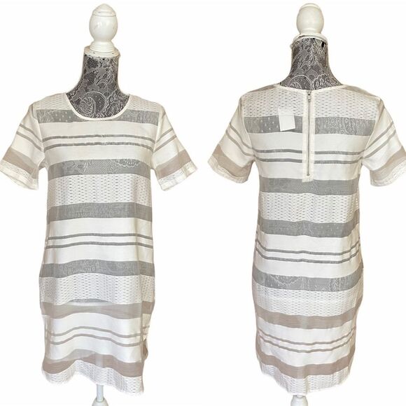 NBD I’m Good Tee Dress Ivory Size Small - Picture 1 of 9